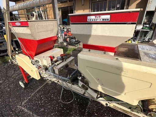 【中古｜ヤンマー 播種機（薬剤散布付き）