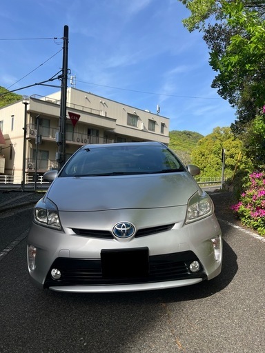 プリウス30 G 車検2028年4月 パワーシート ハーフレザー ナビ ETC
