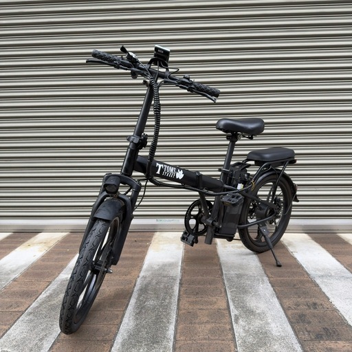 値下げ不可バッテリー新品油圧ブレーキ　tomsstretロイヤル自転車