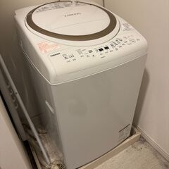 【洗濯機】東芝 ZABOON 動作良好・すぐ使えますの画像