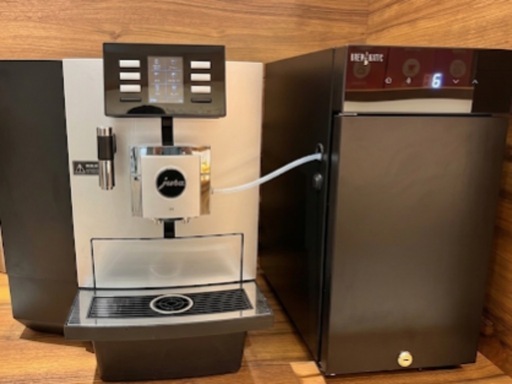 2024年新品購入 jura X8 全自動コーヒーマシン & ミルククーラー