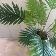 【観葉植物】新品:フレッシュパーム(大型フェイクグリーン)/定価22,000円の画像