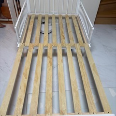 すのこ　ソファーベッドの画像