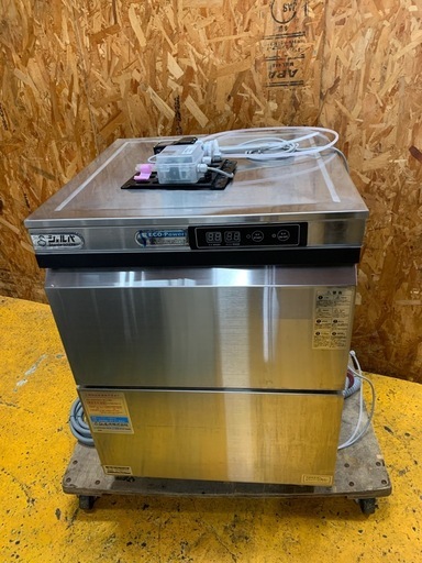 N224047 美品 シェルパ 食器洗浄機 食洗機 アンダーカウンタータイプ DJWE-400BA(V) W600D600H800 2025年 三相200V 直接引き取り歓迎 大阪