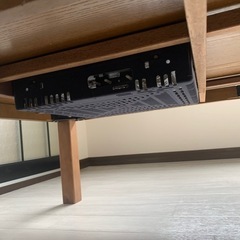 こたつテーブル　座卓や机代わりにもの画像