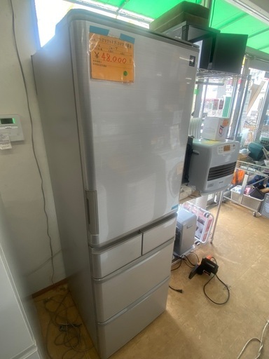 シャープ 412L冷蔵庫 SJ-W412E 2019年製 プラズマクラスター　リサイクルショップ宮崎屋佐土原店r8.4.21