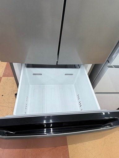 ★ジモティー割引有★4ドア冷蔵庫 320L アイリスオーヤマ IRSN-32B 2023 パッキン切れ有《リサイクルショップドリーム次屋店/尼崎市若王寺》