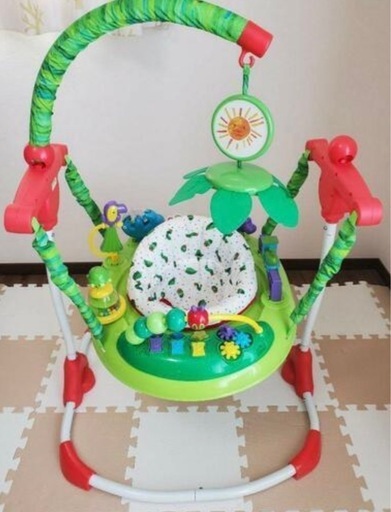 ジャンパルー はらぺこあおむし 中古 はらぺこあおむし アクティビティ ジャンパー 日本育児(ジャンパルー