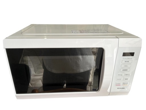 【決まりました】【⭐️全額返金保証⭐️】 ◯【美品】アイリスオーヤマ 電子レンジ KMB-F186-W 2025年製