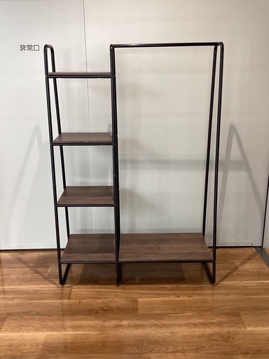 メタルハンガーラック【町田市再生家具】　253302 ハンガーラック【町田市再生家具】260235 (ショップまちエコ ) 町田の