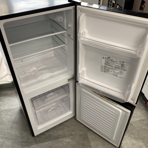 ニトリ 2ドア冷蔵庫 106L 2022年製　NTR-106BK