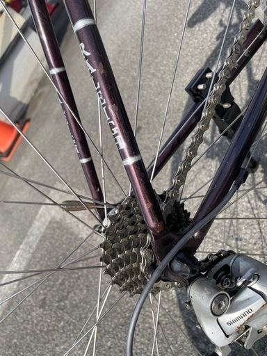 中古自転車　軽整備済み　クロスバイク　フラットバーロード　ラレーRFC ②
