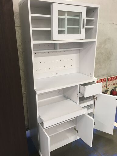 ☆リユースのサカイ横浜南店☆YM2040 NITORI レンジボード ホワイト