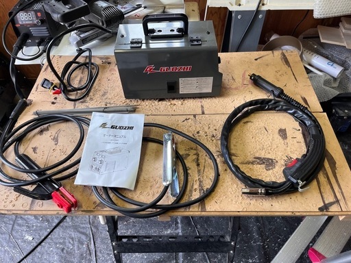 決まりました。溶接機100v  mig125t