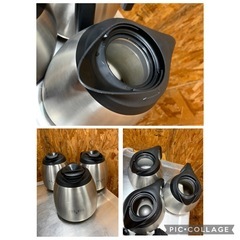 N224048 美品 ブルーマチック ドリップコーヒーマシン C-22 デキャンタ付 単相200V 水道直結式 W235D540H655 カフェ 直接引き取り歓迎 大阪の画像