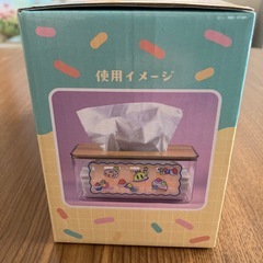 KNYACKI！ニャッキ!クリアティッシュケースの画像