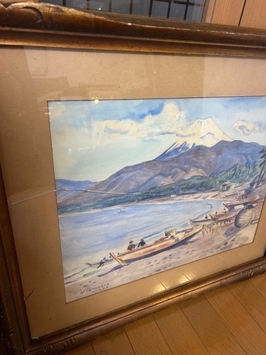 絵画　山中仁太郎　７２ｃｍ×６１ｃｍ