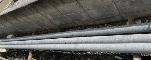内田鍛工 UTK 全関型ポール(仮設・常設用 外部配線)US-1号 6.3m 内田鍛工 UTK 全関型ポール(仮設・常設用 外部配線)US-1号 6.3m