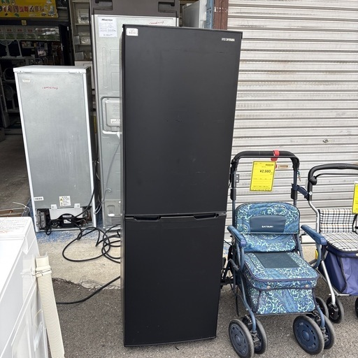 【ジャングル深井店】冷蔵庫 アイリスオーヤマ IRSE-16A 2021 生活家電 キッチン家電 堺市 深井【FU604】