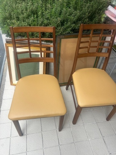 中古のダイニングチェア安く譲ります。 ゲーミングチェア (つなり) 石橋阪大前の椅子《チェア》の中古あげます