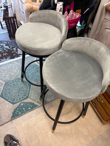カウンター椅子　2個セット　美品