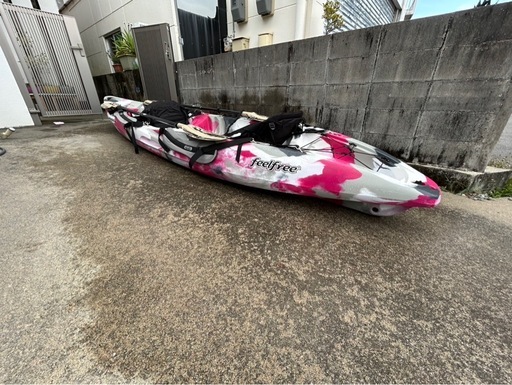 フリーフォール　カヤック