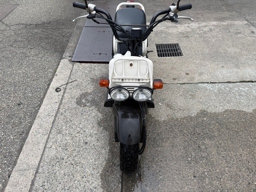 ホンダ　ズーマー　白色　クリーム色 AF58 実動車　軽整備済　セル1始動 ホンダ ズーマー 白色 クリーム色 AF58 実動車 軽整備済 セル1始動