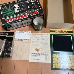 BANDAI ピッグマニア Pig Mania ボードゲーム 1981年製 昭和レトロ の画像
