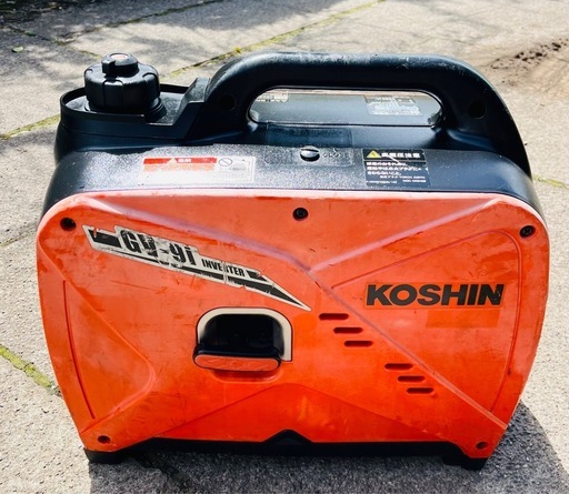 工進 KOSHIN インバーター  発電機 GV-9i  動作確認済み