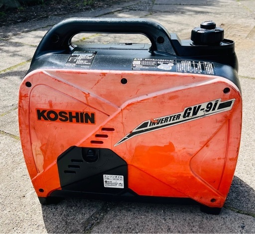 工進 KOSHIN インバーター  発電機 GV-9i  動作確認済み