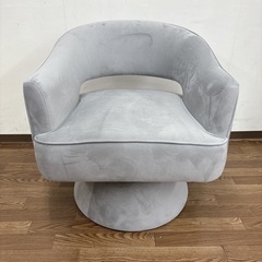 【🐤買取市場 柴田店】 I678 🌈 美品♪ SEYNAR 360度回転バレルチェア ⭐ クリーニング済の画像