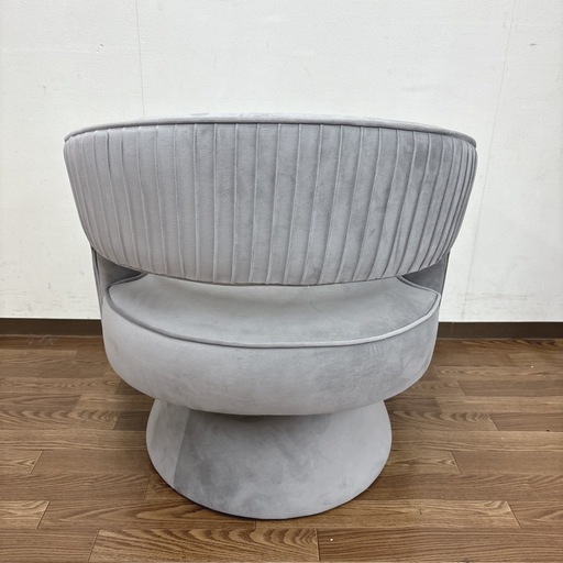 【?買取市場 柴田店】 I524 ? 美品♪ SEYNAR 360度回転バレルチェア ⭐ クリーニング済