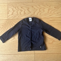 petitbateau    長袖カーディガン74㎝の画像