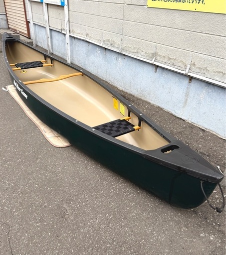 札幌市内配送可 Mad River Canoe マッドリバー リフレクション15 ビニール カナディアンカヌー 全長467cm パドル