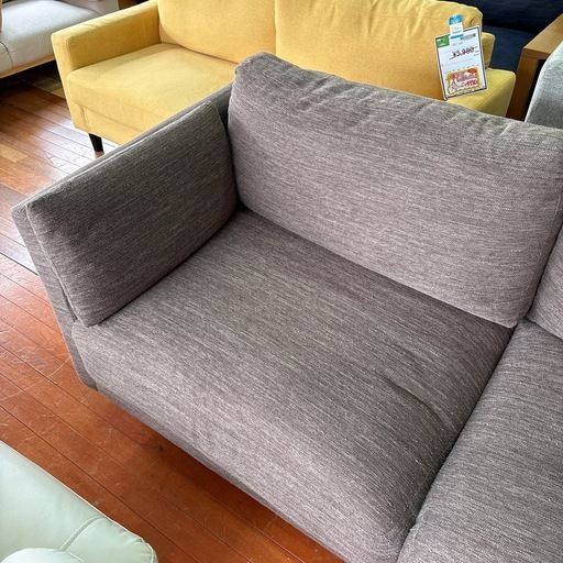 【ジャングル深井店】2人用ソファー ブラウン 茶 家具 リビング家具 堺市 深井【FU600】