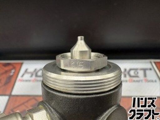 【動作未確認】DEVILBISS デビルビス LUNA MARK2 スプレーガン カップ付 口径 1.5mm【ハンズクラフト宮崎新名爪店】