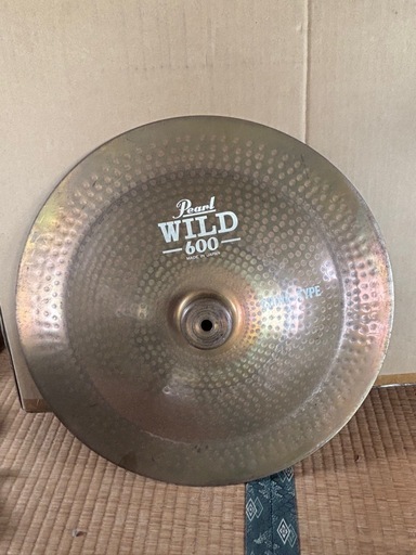 Pearl クラッシュシンバル、チャイナシンバル、SABIAN　スプラッシュシンバル4枚セット　スタンド有/条件付