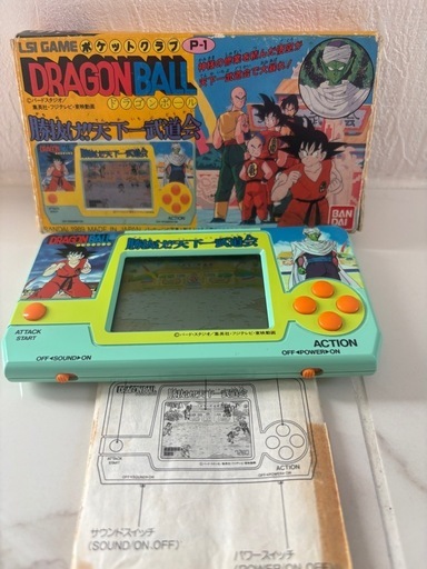 【動作品】ドラゴンボール　勝抜け!!天下一武道会　LSIゲーム　ポケットクラブ　箱・取説あり　希少　レア物　