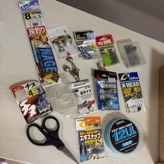 釣りアイテムセットの画像