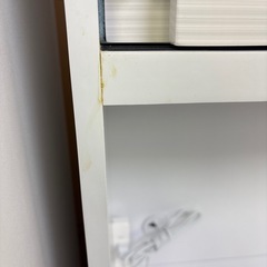 【ジャングル深井店】食器棚 ホワイト 白 システムキッチンボード 収納家具 キッチン家具 堺市 深井【FU595】の画像