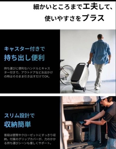 【新品・未使用】ECOFLOW DELTA PRO3 4kwh デルタプロ3