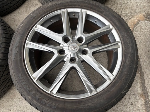 トヨタ純正タイプ 22×9J 5H150PCD+45 海外製夏 285/45R22 4本 2023年製 
