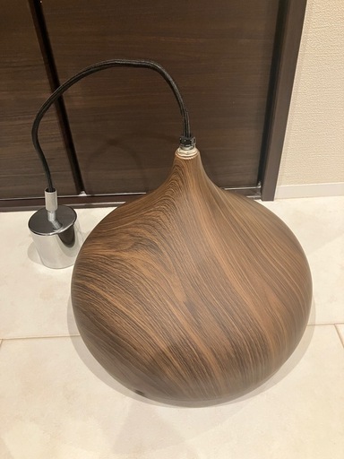 ニトリ 照明 ライティング コードペンダント ブラウン　美品 ニトリ（NITORI） ペンダントライト WACCA 298P(ダークブラウン