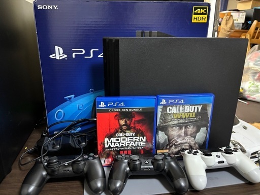 PS4 Pro 本体 CUH-7200B 1TB ソフト付き