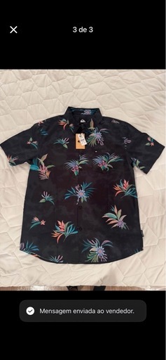 新品タグ付 QuiksilverクイックシルバーAPERO花柄シャツ 新品タグ付 QuiksilverクイックシルバーAPERO花柄シャツ (メブ ) 中頭