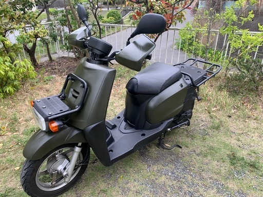 ヤマハ　ギア　④ OD色　フットブレーキタイプ　原付きバイク　50cc