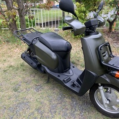 ヤマハ　ギア　④ OD色　フットブレーキタイプ　原付きバイク　50ccの画像