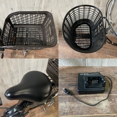 Panasonic 電動アシスト自転車 ビビYX 24型  BE-9ELSX432T2 パナソニック チェスナットブラウン 内装3段変速 シティ車の画像