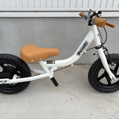 ★美品★【初めての自転車に】People 　ケッターサイクル　12インチ  ホワイトの画像