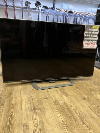 SHARP製の大型TVが入荷しました！